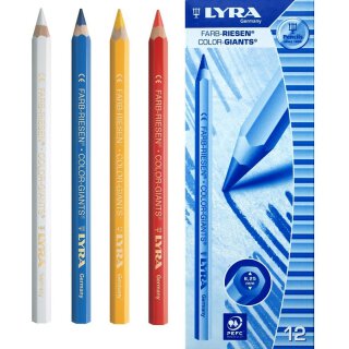 Lyra Farbriesen crayon á tissous géant (12 pièces)