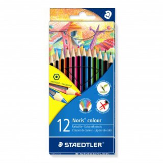 Staedtler Noris® colour 185 (Kartonetui mit 12 sortierten Farben)