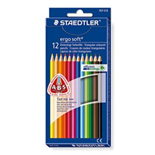 Staedtler ergosoft® 157 (Kartonetui mit 12 sortierten Farben)