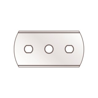 Martor Industrieklinge Nr. 13615 (500 Klingen (einzeln im Papier))