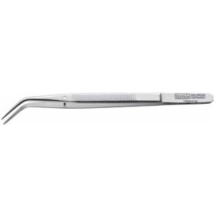Fadenpinzette gebogen 15 cm