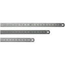 BMI Biegsamer Stahlmaßstab 15 cm
