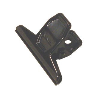Ministoffklammer 9,5 cm schwarz