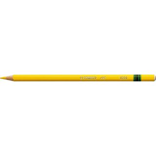 Stabilo All crayon de couleur jaune (12 pièces)