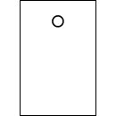 Pappetiketten blanco 20 x 30 mm (1.000 Stück)