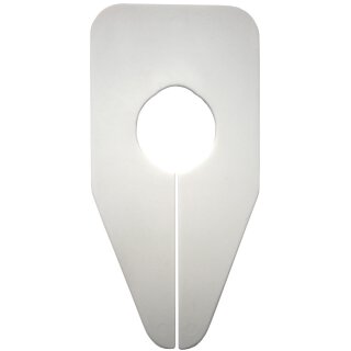 Diviseur de taille blanc vierge (35 mm)