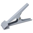 Stoffklammer 12 cm Spannweite grau