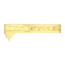Knopfmaß (Messschieber) aus Messing 95 mm (mm,...