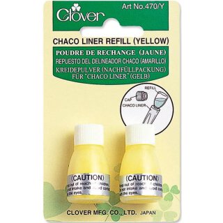 Kreidepulver für Chaco Liner gelb
