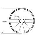 Farbenreiter Mini (100 Stück) dunkelrot