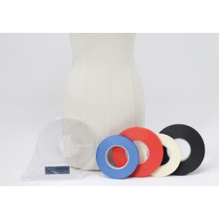 Body Line Tape, Drapierband 2,0 mm (16 m) rot