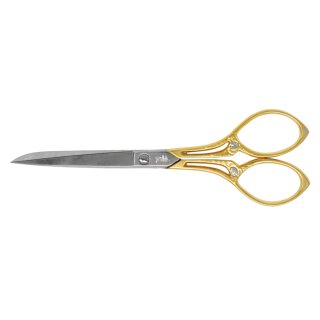 WaSa Nähschere vergoldet 5,5"