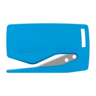 Martor Secumax Visicut (10 im Karton lose), cyan