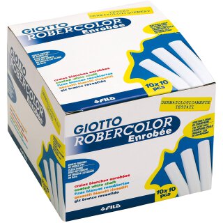 GIOTTO Robercolor Tafelkreide 100 St. weiß