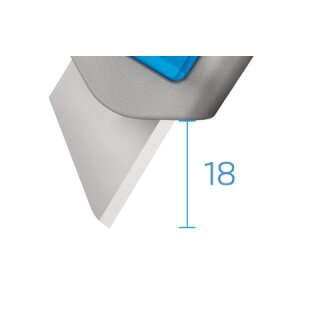 Martor Secunorm 525 mit abgerundeter Trapezklinge (1 im Einzelkarton)