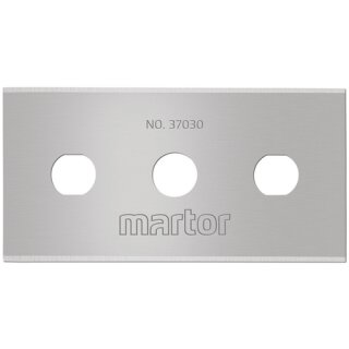 Martor INDUSTRIEKLINGE Nr. 37030, 0,30 mm (250 Klingen einzeln im Papier)