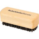 Nubuklederbürste