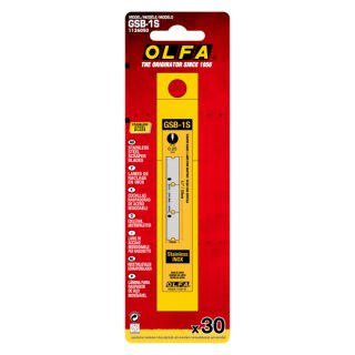 Olfa Ersatzklinge für GSR-1 (30 Stück) (GSB-1S)