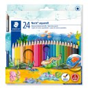 Staedtler Buntstift Noris aqua 24St 100% PEFC