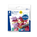 Staedtler Ölpastellkreide Metallic 6St Etui (VE=10stk)