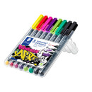 Staedtler Lumocolor perm. gem. Etui 8St