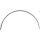 Garniernadel 1/2 gebogen 50 x 1,0 mm Sehne 34 mm