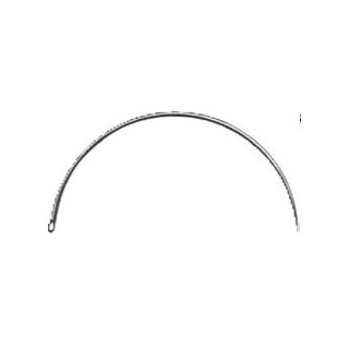Garniernadel 1/2 gebogen 175 x 2,4 mm Sehne 118 mm