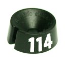Größenreiter Classic (25 Stück) schwarz mit weißen Ziffern 36