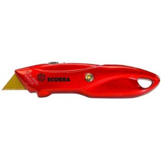 Ecobra Premium Universalmesser, Trapezklinge mit Titanlegierung 19 mm (770425)