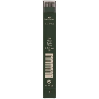 Faber-Castell Fallmine TK 9071 3,15mm 6B (10 Stück)