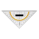Rumold Geometriedreieck mit Schneidkante 250 mm