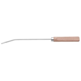 Textilia Einziehhaken/Einfädler mit Außenbiegung 3,0 x 0,7 mm (rostfrei) 120 mm