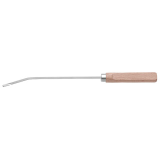 Textilia Einziehhaken/Einfädler mit Außenbiegung 3,0 x 0,7 mm (rostfrei) 300 mm