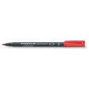 Staedtler Lumocolor® permanent pen 314 - breit rot
