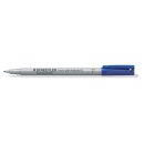 Staedtler Lumocolor® non-permanent pen 316 - fein blau