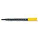 Staedtler Lumocolor® permanent pen 317 - medium gelb