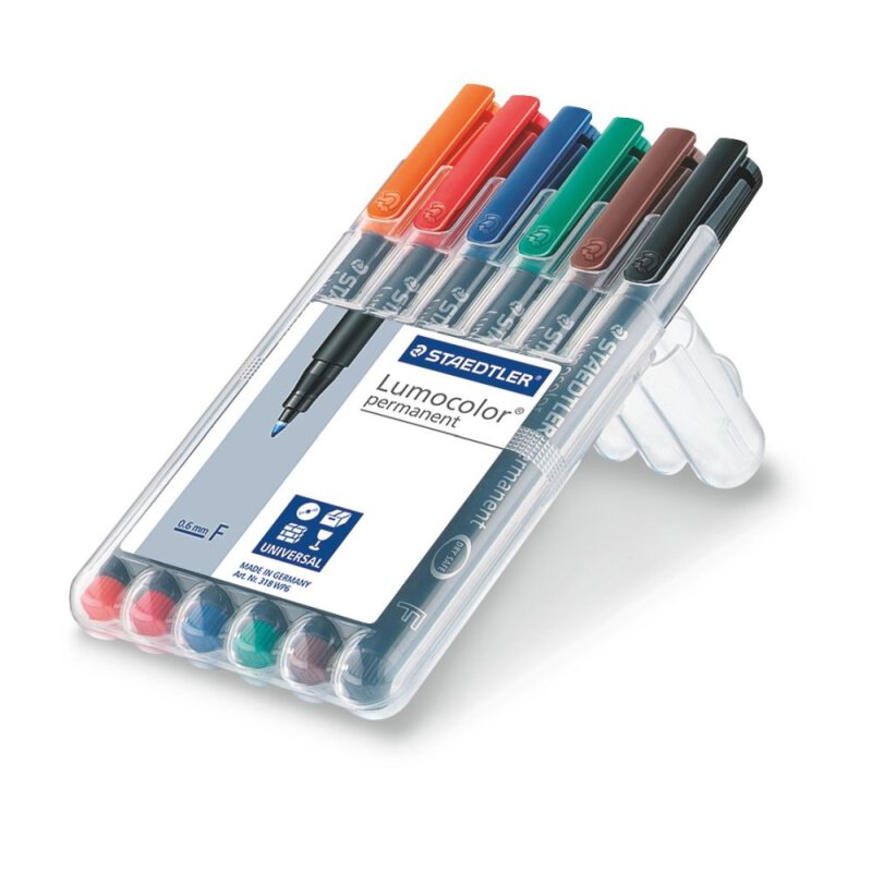 Staedtler Lumocolor® nonpermanent pen 318 6 online kaufen SCHLEMM