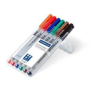 Staedtler Lumocolor® non-permanent pen 312-6